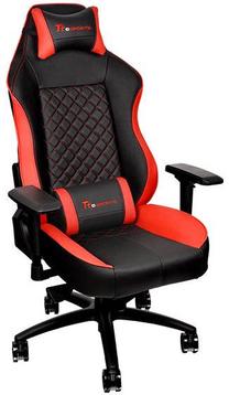 Spēļu krēsls Thermaltake GT Comfort, melna krās./sarkana krās.