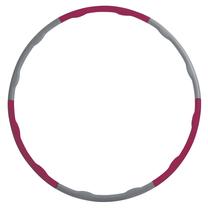 Vingrošanas riņķi Schildkrot Fitness, 100 cm, 1.4 kg, rozā krās./pelēka krās.