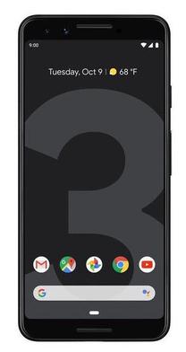 Mobilais telefons Google Pixel 3, 64 GB, melns krās.
