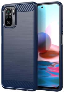 Telefono dėklas Wozinsky Carbon Case Flexible, mėlyna sp., Xiaomi