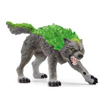 Фигурка-игрушка Schleich Granite Wolf 70153, 14.6 см, зеленый цв./серый цв.