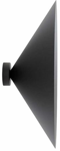 Valgusti seinale Emibig Mono K1L, E14, 1 x 10 W, valge v./must v. / must v., 50 x 50 cm