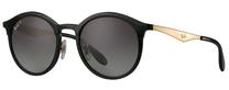 Спортивные солнцезащитные очки Ray-Ban Emma RB4277 6306T3, 51 мм, черный цв./серый цв.