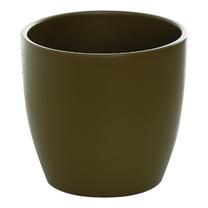 Gėlių vazonas Domoletti EMI PESTO, keramika, Ø 13.5 cm, ruda sp.