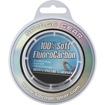 Valas Savage Gear Soft FluoroCarbon, 0.06 cm, 20 m, skaidri sp.