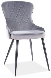 Valgomojo kėdė Lotus 14, matinė, pilka sp., 61 cm x 52 cm x 91 cm