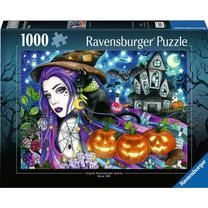 Dėlionė Ravensburger Halloween Magic 12000564, 50 cm x 70 cm, 1000 vnt., įvairių spalvų