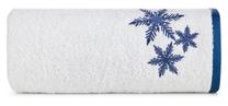 Kalėdinis rankšluostis R199-01, mėlyna sp./balta sp., 90 cm x 50 cm