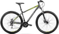 Dviratis kalnų Romet Rambler R9.1, 29 ", 19" rėmas, žalia sp./pilka sp.