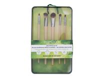 Dekoratīvās kosmētikas otu komplekts Ecotools Brush Daily Defined Eye, 5 gab., melna krās.