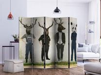 Širma Artgeist Man Or Animal? II Paraventtc0206, įvairių spalvų, 225 cm x 172 cm