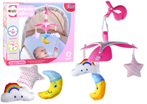 Karuselis gultiņai Lean Toys Happy Baby