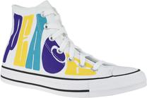 Sporta apavi Converse All Star, balta krās./dzeltena krās./violeta krās., 41