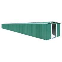 Sodo sandėliukas VLX, 990 cm x 257 cm x 181 cm, žalia sp.