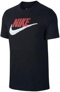 Футболка, мужские Nike, черный цв., m