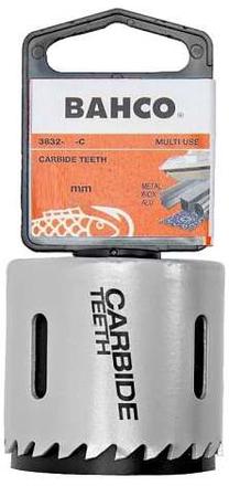 Karūna su karbidiniais dantimis Bahco Carbide Tipped Holesaw 3832-76-C, 7.6 cm