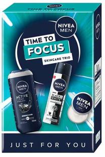 Dāvanu komplekts vīriešiem Nivea Men Time to Focus