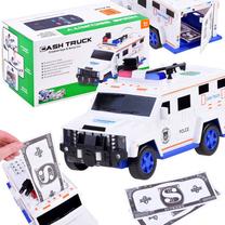 Žaislinė policijos mašina Cash Truck ZA3705, mėlyna sp./balta sp.
