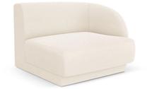 Modulinė sofa Micadoni Home Miley MIC_1SR_67_F1_MILEY1, smėlio sp., dešininė, 92 x 85 cm x 74 cm