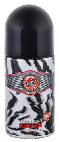 Dezodorants sievietēm Cuba Zebra, 50 ml