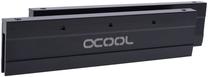 Radiatorius Alphacool D-RAM Module, 12.5 cm, juoda sp., 2 vnt.
