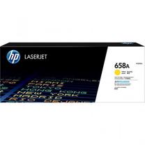 Tonerių kasetė HP 658A, geltona sp.