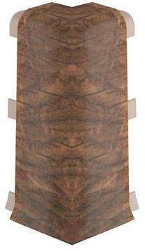 Наружный угол плинтуса Vox Esquero Skin 612, коричневый цв., 2 шт.