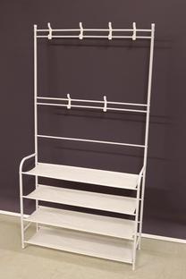 Drabužių kabykla MN 34166-51, 150 cm, balta sp.