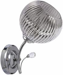 Lampa sienas Candellux Lighting Pinsa 21-51974, E27, 1 x 40 W, grafīta krās. / sudraba krās.