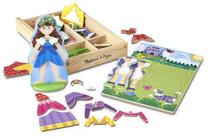 Развивающая игра Melissa & Doug Princess Magnetic Dress Up Play Set