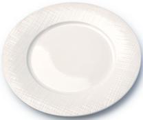 Lėkštė Mondex, Ø 19 cm, balta sp.