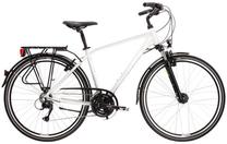 Velosipēds tūristu Kross Trans 4.0, 28 ", M rāmis, balta krās.
