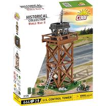 Konstruktorius Cobi Historical Collection US Control Tower 3125, 664 vnt., įvairių spalvų
