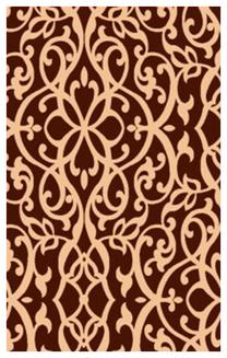 Ковер Mutas Carpet Luxus A053448A L0173, многоцветный/коричневый цв., 240 см x 160 см