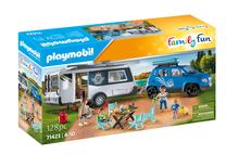 Konstruktorius Playmobil Caravan with Car 71423, 128 vnt.