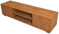 ТВ стол Kalune Design Elverum Large, бук цв., 220 см x 40 см x 50 см