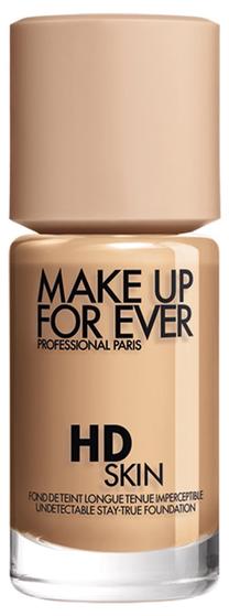 Skystas makiažo pagrindas Make Up For Ever HD Skin, 2y30 warm sand, 30 ml
