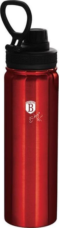 Ūdens pudele Berlinger Haus BH/7761, sarkana krās., nerūsējošais tērauds, 0.720 l