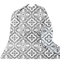 Pledi Greno Glamour KET-33, balta krās./pelēka krās., 150 cm x 200 cm