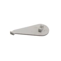 Karnīzes kronšteinis Domoletti, Ø 3.5 mm, balta krās., 4 gab.