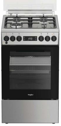 Dujinė viryklė su elektrine orkaite Whirlpool W5G8LMSWTX