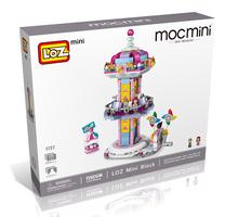 Konstruktors LOZ Moc Mini Amusement/Theme Park 518126, 584 gab., daudzkrāsaina