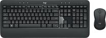Klaviatūra Logitech MK540 + Mouse Combo Black, juoda sp. Prekė su pažeista pakuote.