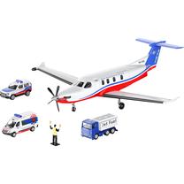 Rotaļlietu lidmašīnas ar automašīnām Siku Pilatus PC-12 Pro Flying Doctor 5406, -