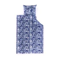 Voodipesukomplekt Domoletti Satin HL258, sinine v., 70 x 70 cm, 140 x 200 cm