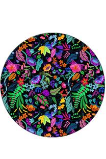 Kilimas Conceptum Hypnose Pictura Black Djt, įvairių spalvų, 100 cm x 100 cm
