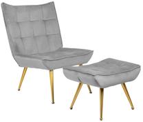 Krėslas Homla Vinnis 856681, pilka sp., 69 cm x 96 cm x 82 cm