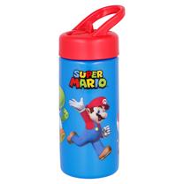 Pudele Stor Super Mario, zila krās./sarkana krās., 410 ml
