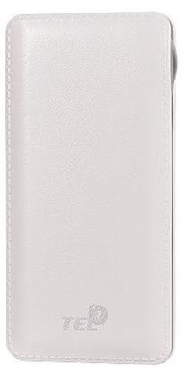 Lādētājs-akumulators (Power bank) Tel1 B12, 12000 mAh, balta krās.