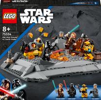 Konstruktors LEGO Star Wars Obi-Wan Kenobi™ pret Darth Vader™ 75334